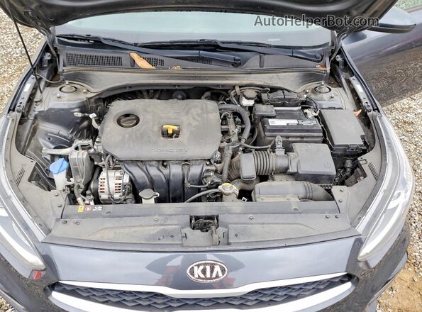 3KPF24AD0ME275992 2021 KIA FORTE Серый Вид задней части салона