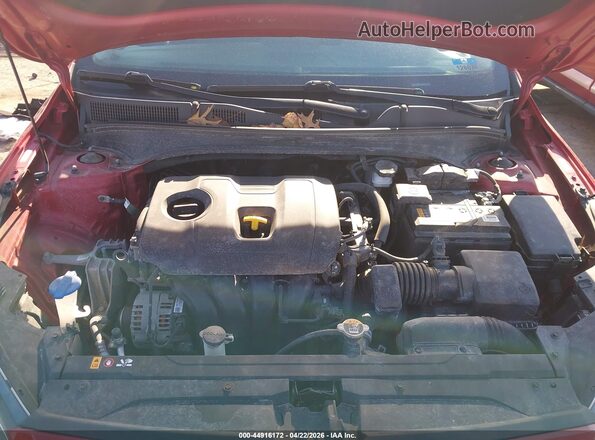 3KPF24AD2LE235136 2020 KIA FORTE Red Widok z tyłu