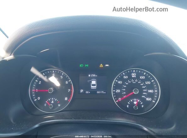 3KPF24AD2LE235136 2020 KIA FORTE Red Widok tylnych siedzeń