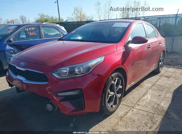 3KPF24AD2LE235136 2020 KIA FORTE Red Przód lewy