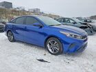 2022 Kia Forte Fe Синий vin: 3KPF24AD3NE486041