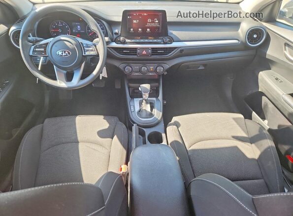 3KPF24AD4LE182875 2020 KIA FORTE Black Widok deski rozdzielczej