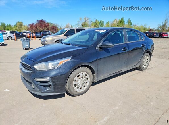 3KPF24AD4LE182875 2020 KIA FORTE Black Przód lewy