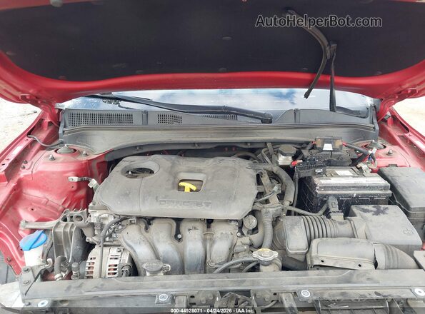 3KPF24AD8LE248442 2020 KIA FORTE Красный Вид сзади