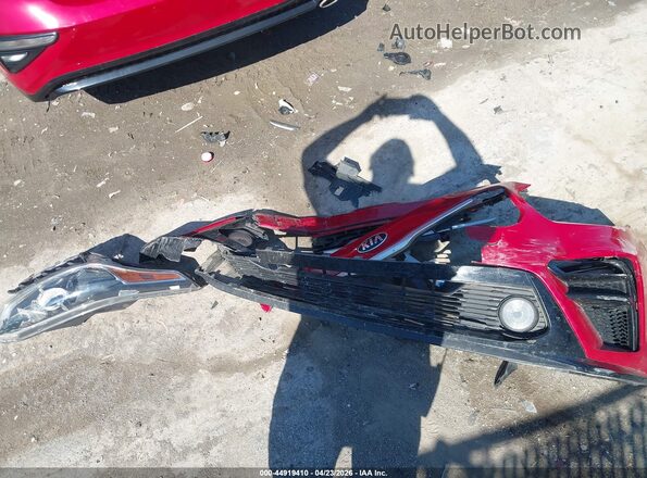 3KPF24AD8ME387701 2021 KIA FORTE Красный Вид щитка приборов