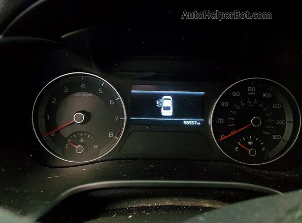 3KPF24AD8NE466237 2022 KIA FORTE White Widok zestawu wskaźników