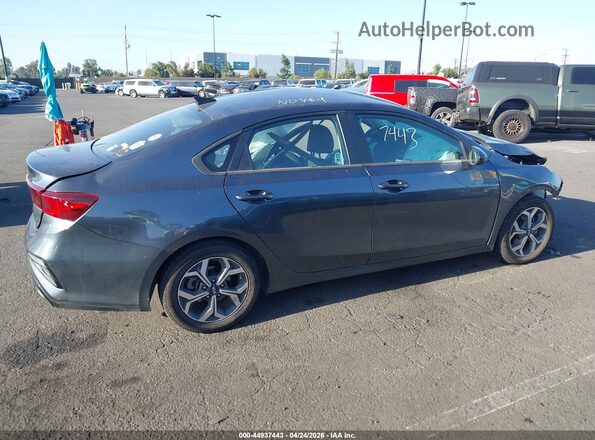 3KPF24AD9LE243766 2020 KIA FORTE Синий Вид задней части салона