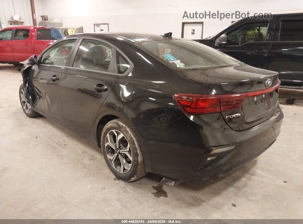 3KPF24ADXLE203096 2020 KIA FORTE Черный Задняя левая четверть