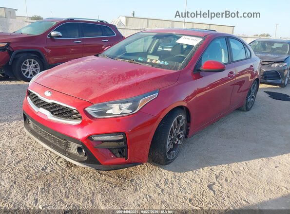 3KPF34AD4KE014004 2019 KIA FORTE Красный Передняя левая четверть