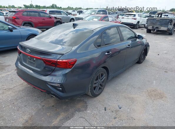 3KPF34AD4LE138744 2020 KIA FORTE Серый Задняя правая четверть