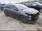 2021 Kia Forte Gt-line Gray vin: 3KPF34AD6ME398905