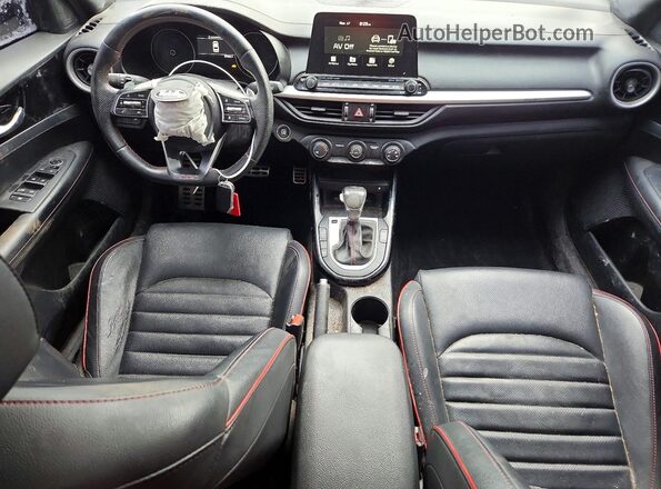 3KPF44AC4LE150851 2020 KIA FORTE Black Widok deski rozdzielczej