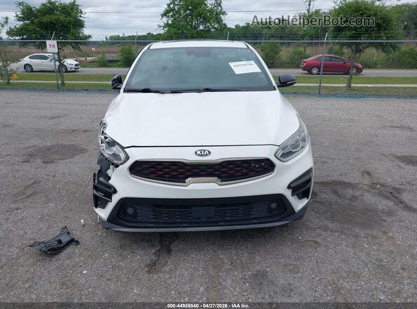 3KPF44AC9LE168424 2020 KIA FORTE Белый Вид задней части салона