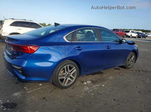 3KPF54AD1LE182789 2020 KIA FORTE Синий Задняя правая четверть