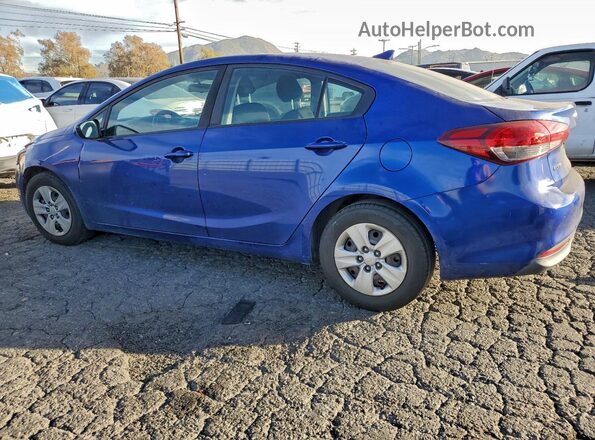 3KPFK4A73HE087757 2017 KIA FORTE Blue Trasero izquierdo