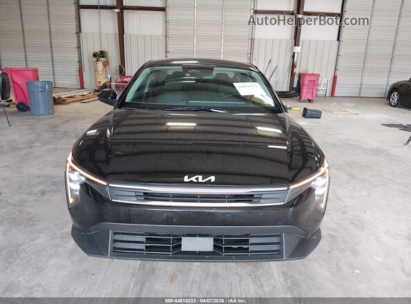 3KPFT4DE5SE191908 2025 KIA K4 Black Вид щитка приладів