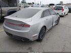 2016 Lincoln Mkz Hybrid   Silver vin: 3LN6L2LU0GR629033