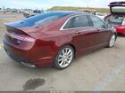 2016 Lincoln Mkz Hybrid   Maroon vin: 3LN6L2LU7GR623634
