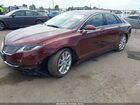 2016 Lincoln Mkz Hybrid   Maroon vin: 3LN6L2LU7GR623634