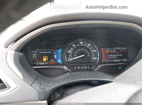 3LN6L2LU7GR623634 2016 LINCOLN MKZ HYBRID Maroon Rear seats view