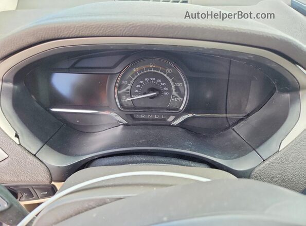 3LN6L5LU0LR611224 2020 LINCOLN MKZ Черный Вид щитка приборов