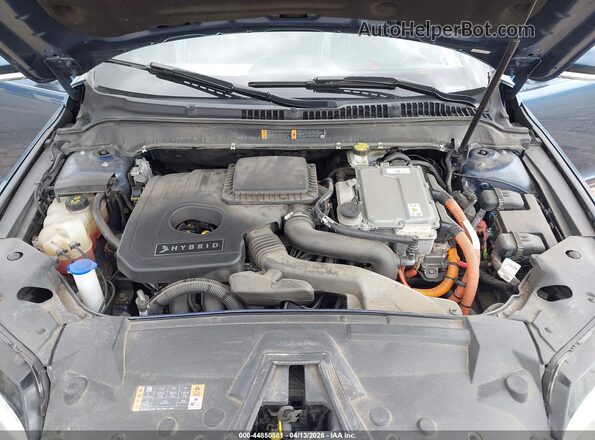 3LN6L5LU8JR629094 2018 LINCOLN MKZ HYBRID Blue Vista trasera