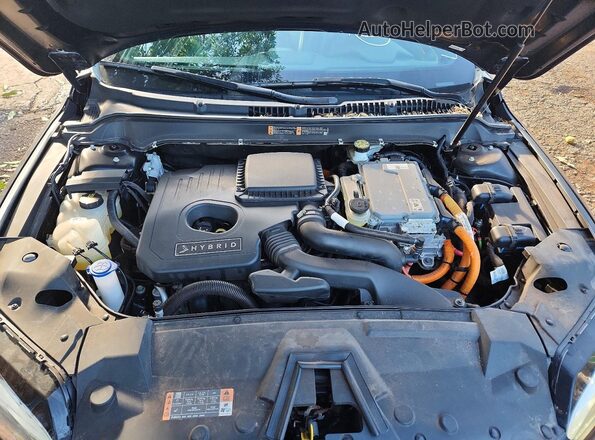3LN6L5LUXLR611523 2020 LINCOLN MKZ Черный Вид задней части салона