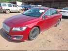 2017 Lincoln Mkz Hybrid Reserve Red vin: 3LN6L5MU2HR657384