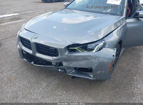 3MF23DM04S8F55654 2025 BMW M2 Gray წინა ხედი