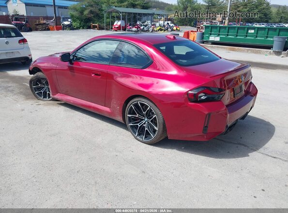 3MF23DM07S8E94526 2025 BMW M2 Red Rear left