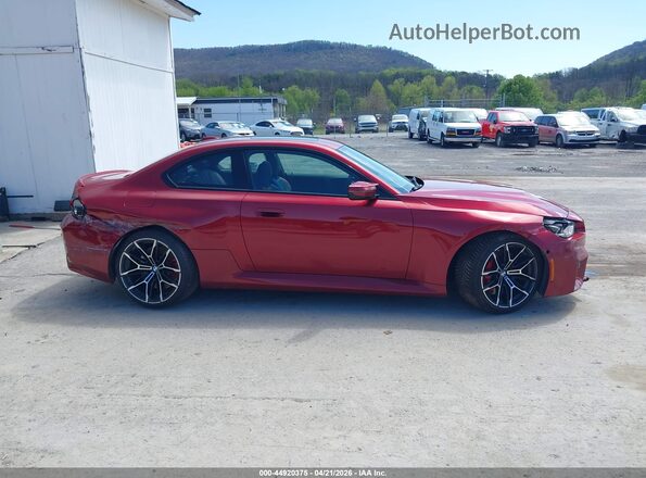 3MF23DM07S8E94526 2025 BMW M2 Red Rear interior view
