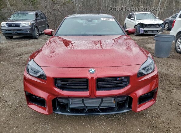 3MF23DM08S8F76670 2025 BMW M2 Red Widok z przodu