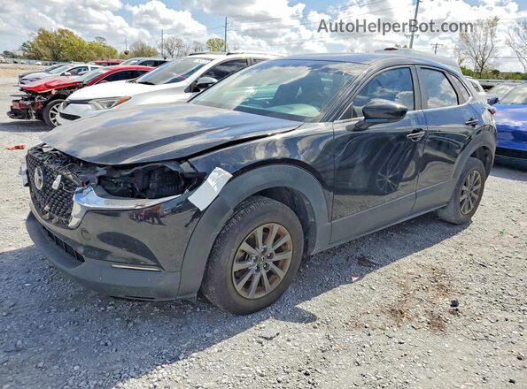 3MVDMAAL6MM215193 2021 MAZDA CX-30 Черный Передняя левая четверть