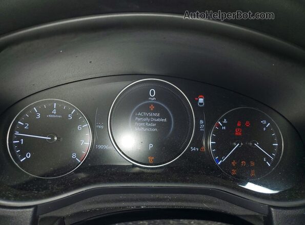 3MVDMBAM3RM633166 2024 MAZDA CX-30 Blue ხელსაწყოთა პანელის ხედი