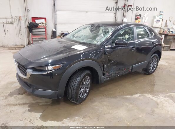 3MVDMBAM9RM602035 2024 MAZDA CX-30 Black წინა მარცხენა ხედი სამი მეოთხედიდან
