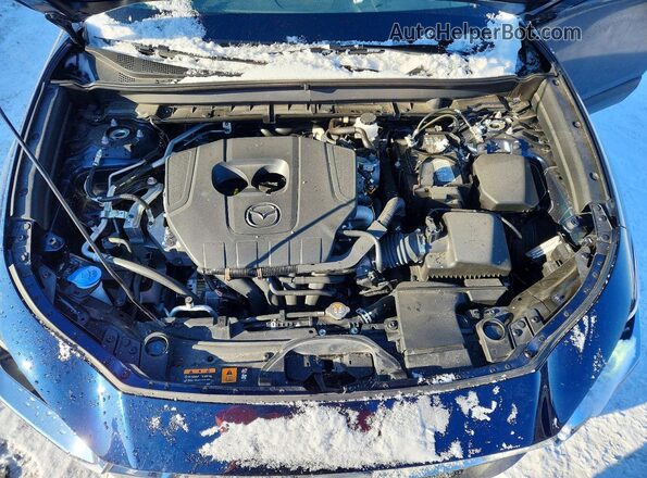 3MVDMBAMXPM550993 2023 MAZDA CX-30 Blue ძრავის განყოფილების ხედი