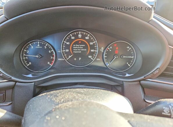 3MVDMBAMXPM550993 2023 MAZDA CX-30 Blue ხელსაწყოთა პანელის ხედი