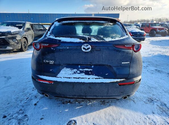 3MVDMBAMXPM550993 2023 MAZDA CX-30 Blue უკანა ხედი