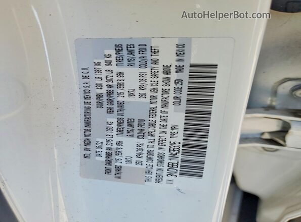 3MVDMBBL1NM435315 2022 MAZDA CX-30 Белый Вид наклейки с VIN-кодом