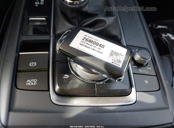 3MVDMBBL3TM113448 2026 MAZDA CX-30 Gray Vista del salpicadero