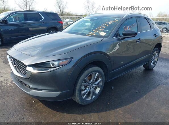 3MVDMBBM2RM615384 2024 MAZDA CX-30 Gray წინა მარცხენა ხედი სამი მეოთხედიდან