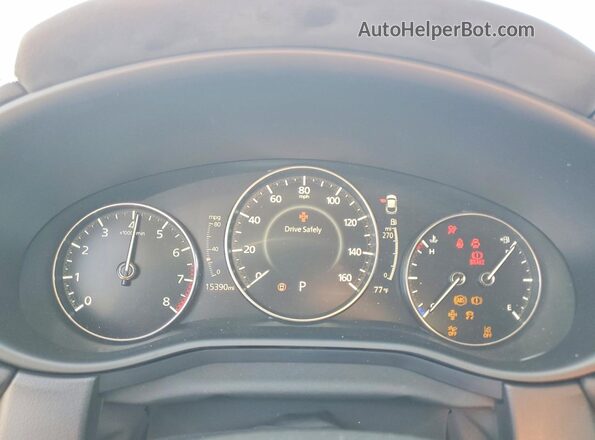 3MVDMBBMXRM600972 2024 MAZDA CX-30 Silver Widok zestawu wskaźników