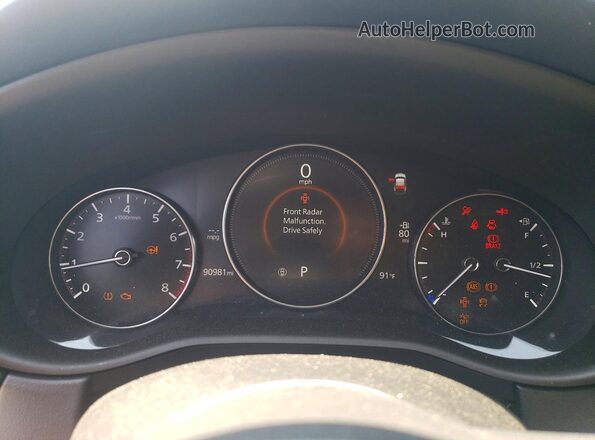 3MVDMBCL5LM114325 2020 MAZDA CX-30 Gray Вид щитка приладів