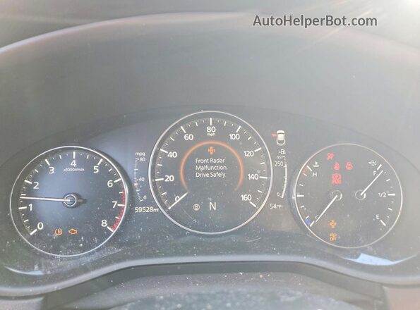 3MVDMBCM1PM573205 2023 MAZDA CX-30 Gray Widok zestawu wskaźników