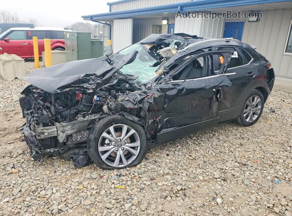 3MVDMBCMXRM657204 2024 MAZDA CX-30 Black წინა მარცხენა ხედი სამი მეოთხედიდან