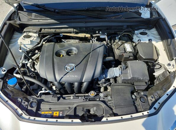 3MVDMBDL9LM104914 2020 MAZDA CX-30 White Vista del compartimento del motor