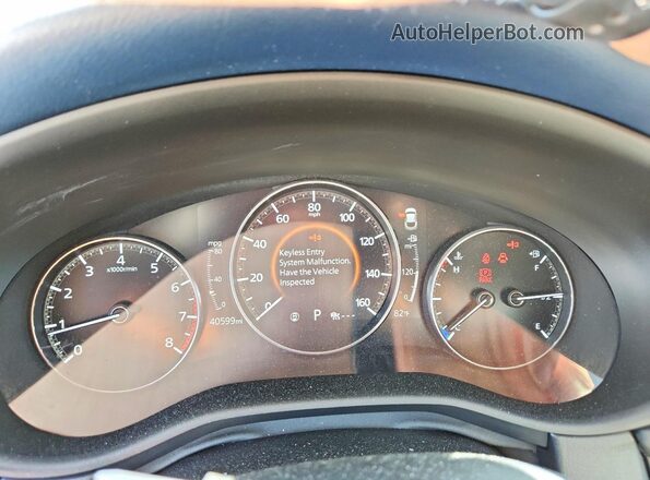3MVDMBDL9LM104914 2020 MAZDA CX-30 White Vista del cuadro de instrumentos