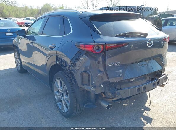 3MVDMBDM3MM217347 2021 MAZDA CX-30 Blue Trasero izquierdo