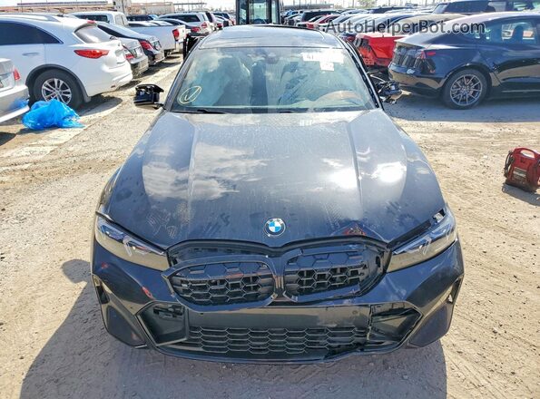 3MW49FS02P8C96384 2023 BMW M3 Black Vista frontal