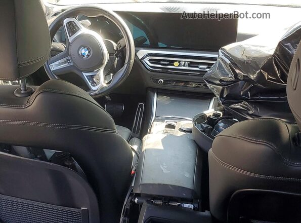 3MW49FS02P8C96384 2023 BMW M3 Black Vista del salpicadero